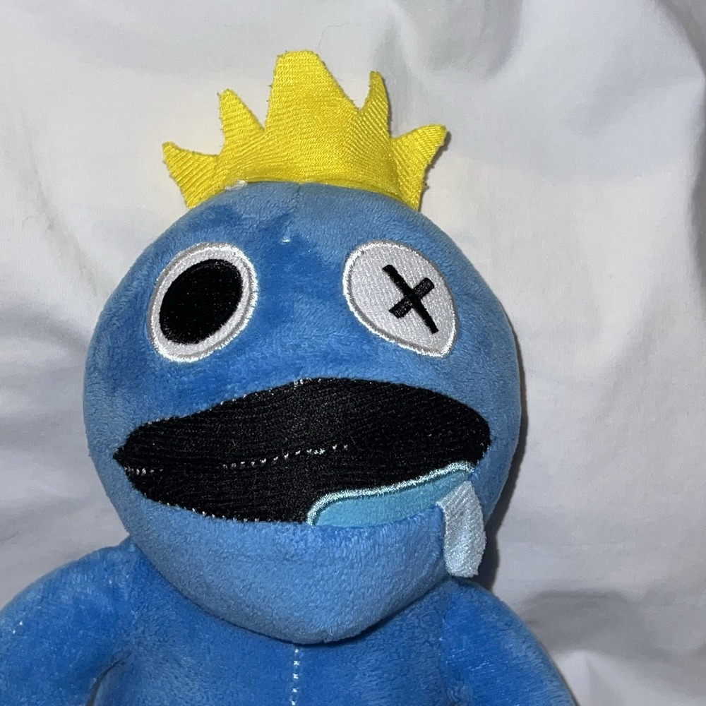 Rainbow Friends Plush Blue Stuffed Animals Figure toys 12" - Picture 2 of 7